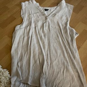 Gauze Texture Tank Top